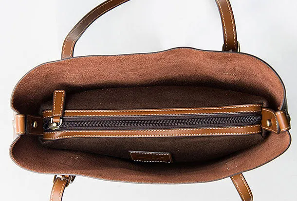 Genuine Leather handbag shoulder bag large tote for women leather shopper bag
