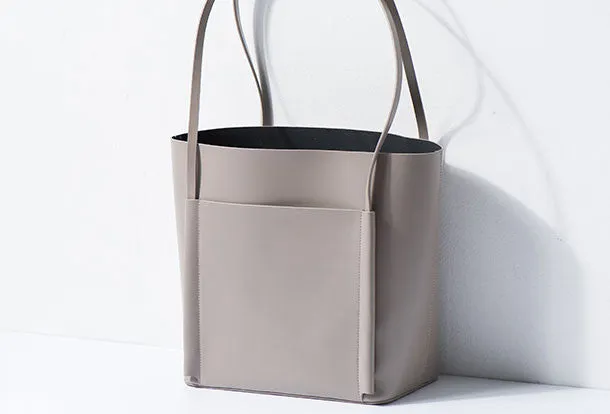 Genuine Leather handbag shoulder bag large tote for women leather shopper bag