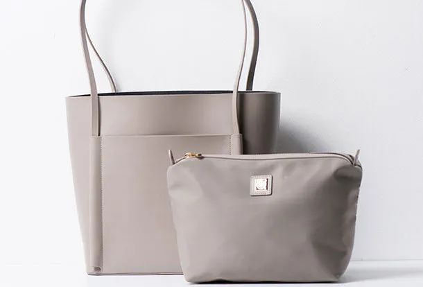 Genuine Leather handbag shoulder bag large tote for women leather shopper bag