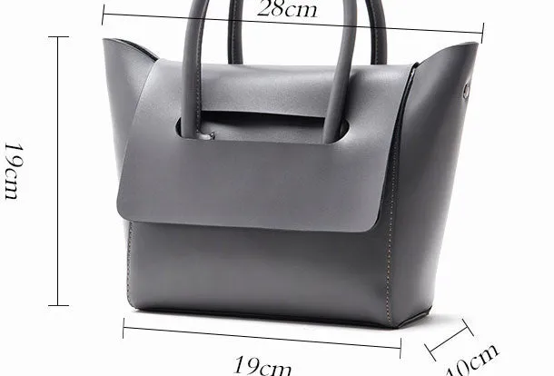 Genuine Leather handbag shoulder bag large tote for women leather shopper bag