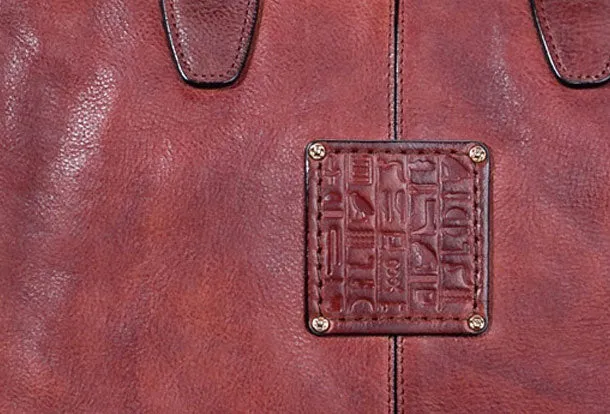 Genuine Leather Handbag Vintage Tote Bag Crossbody Bag Shoulder Bag Purse For Women