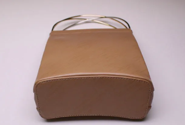 Genuine Leather Tote Purse Handbag Shoulder Bag for Women Leather Shopper Bag