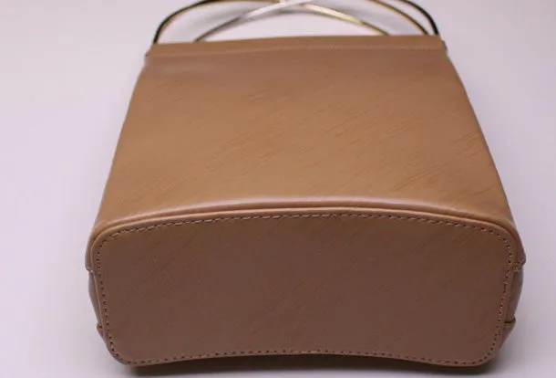 Genuine Leather Tote Purse Handbag Shoulder Bag for Women Leather Shopper Bag