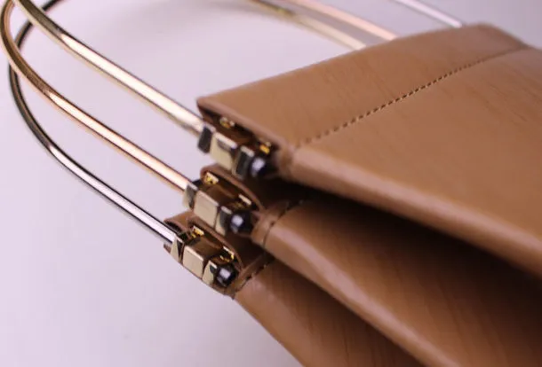 Genuine Leather Tote Purse Handbag Shoulder Bag for Women Leather Shopper Bag