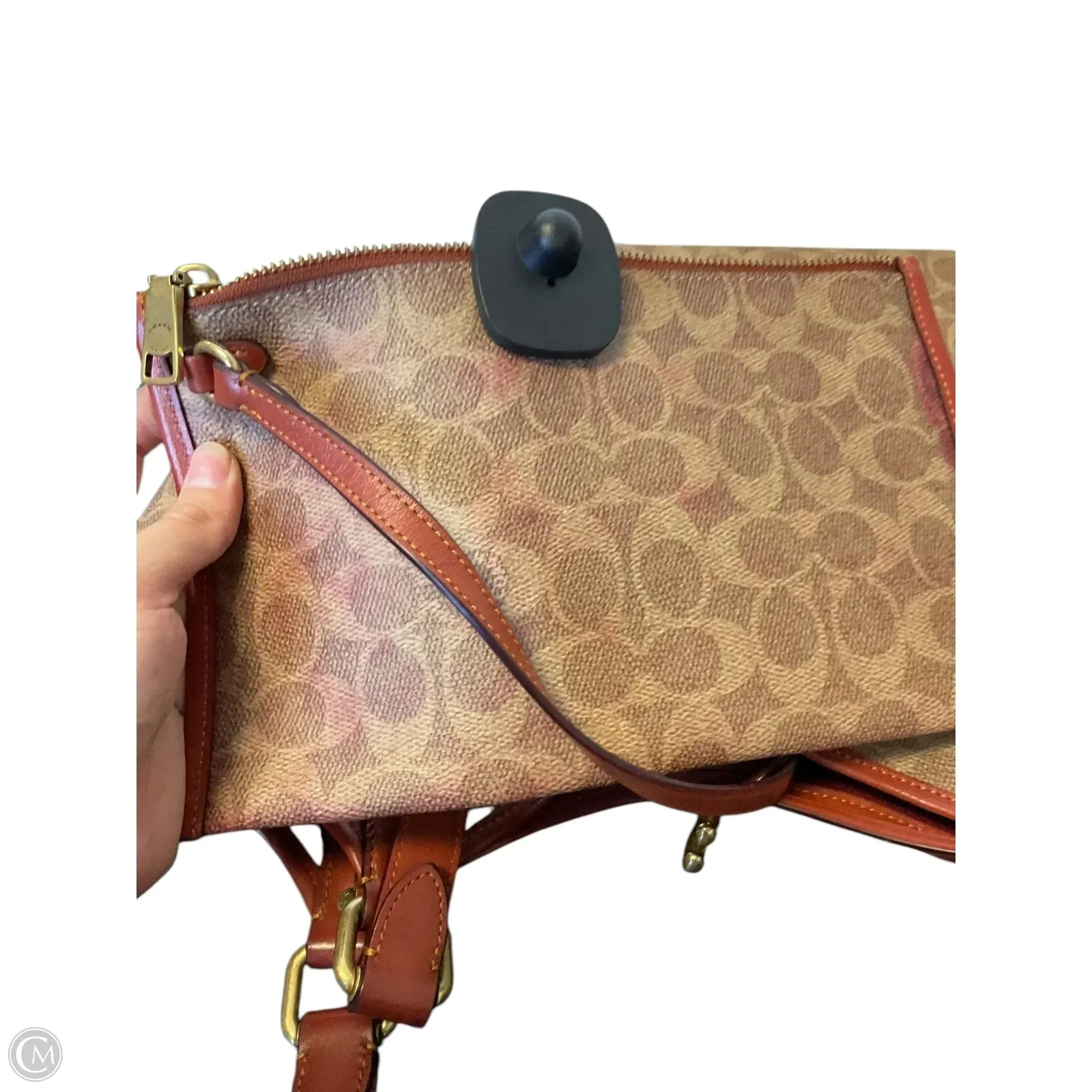 Handbag Designer By Coach, Size: Large