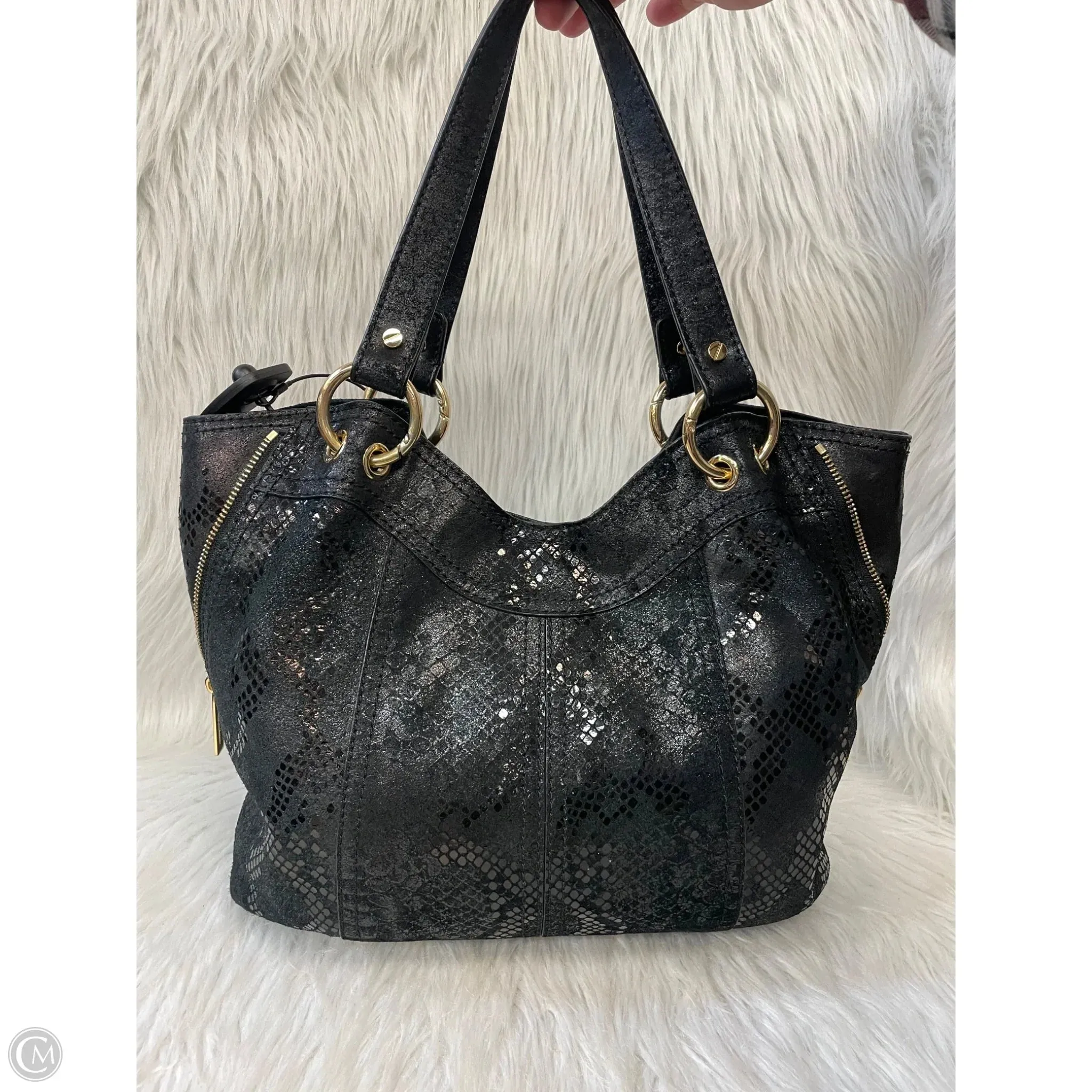 Handbag Designer By Michael Kors, Size: Medium