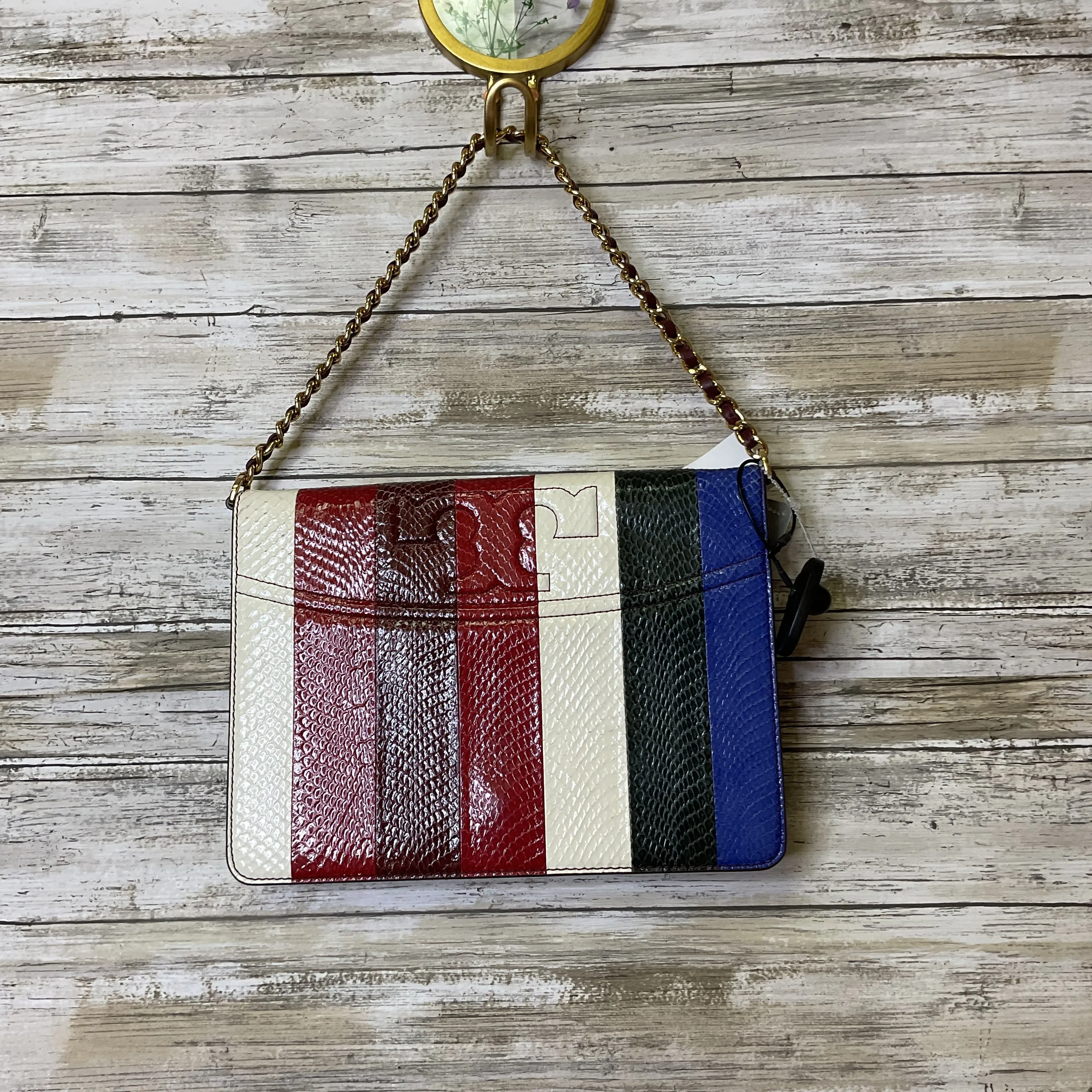 Handbag Designer By Tory Burch In Multi, Size:Medium