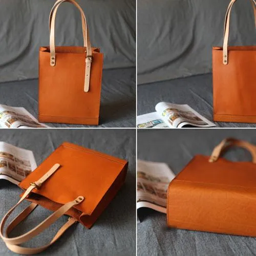 Handmade Black Leather Tote Bags for Women Black Leather Work Tote Bag Tote Leather Bags
