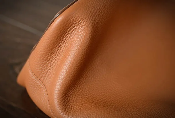 Handmade Genuine Leather Handbag Tote Bag Shopper Bag Shoulder Bag Purse For Women