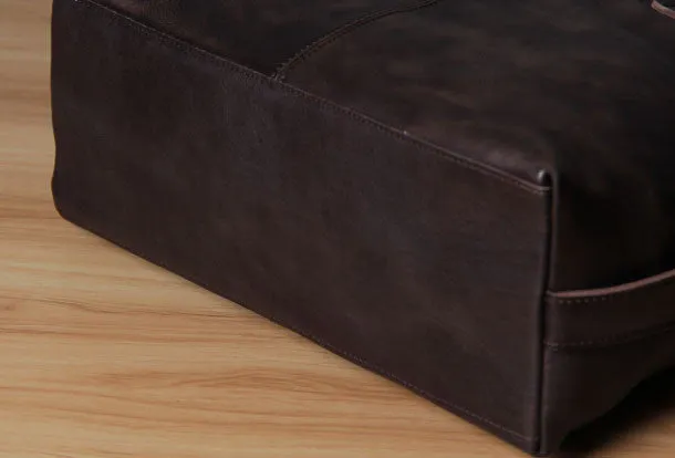 Handmade Leather handbag purse tote shoulder bag for women leather shopper bag