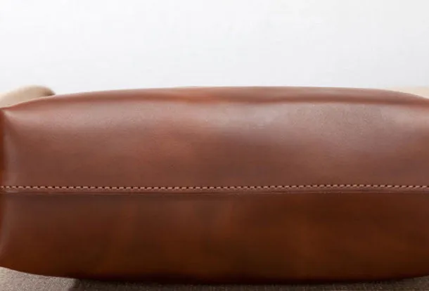 Handmade Leather handbag shoulder bag large tote for women leather shopper bag