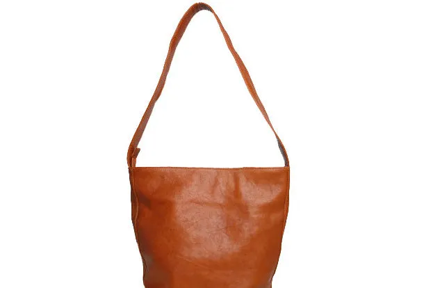 Handmade Leather Handbag Tote Bags Shopper Bag Shoulder Bag Purse For Women