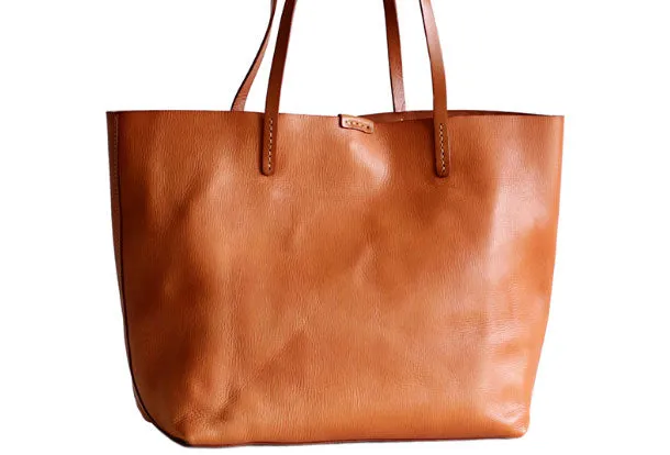 Handmade Leather handbag tote shopper bag for women leather shoulder bag