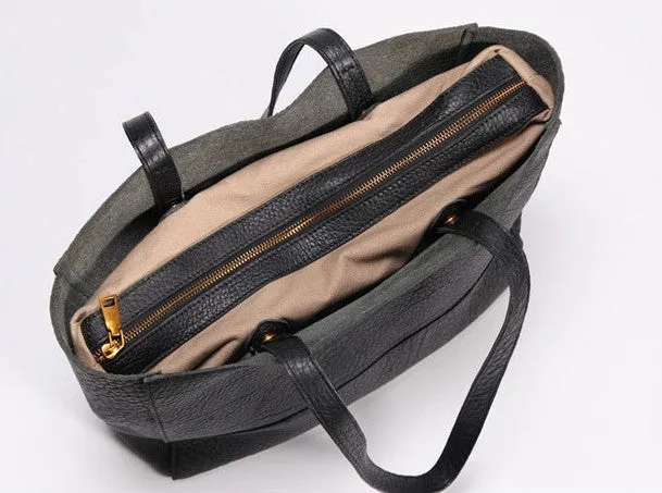 Handmade LEATHER WOMEN Tote Bag Tote Shoulder Purse FOR WOMEN