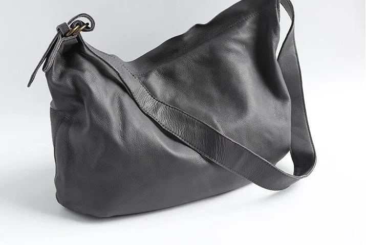 Handmade LEATHER WOMENs Hobo Shoulder Tote Vintage SHOULDER BAG FOR WOMEN