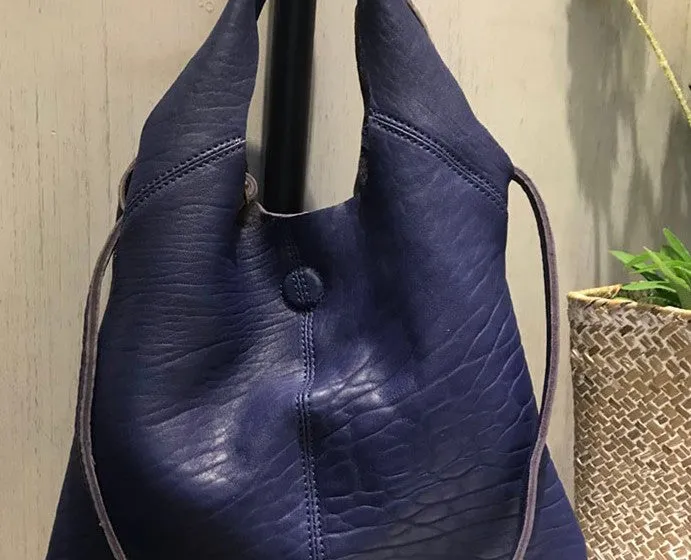 Handmade LEATHER WOMENs Small Shopper Tote SHOULDER Tote BAG FOR WOMEN