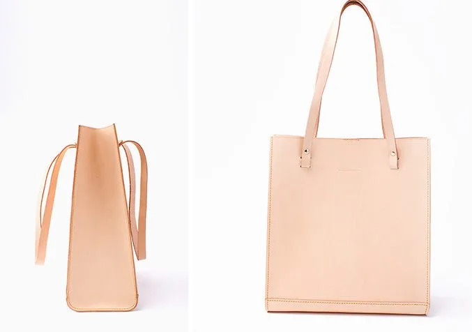 Handmade Leather Womens Tote Purse Handbag Tote Bag Work Tote Bag For Women