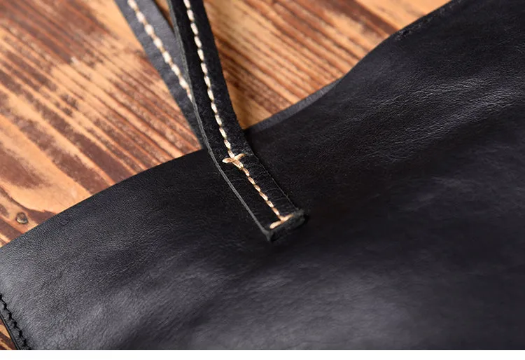 Handmade Women Leather Tote Bag Brown For Women