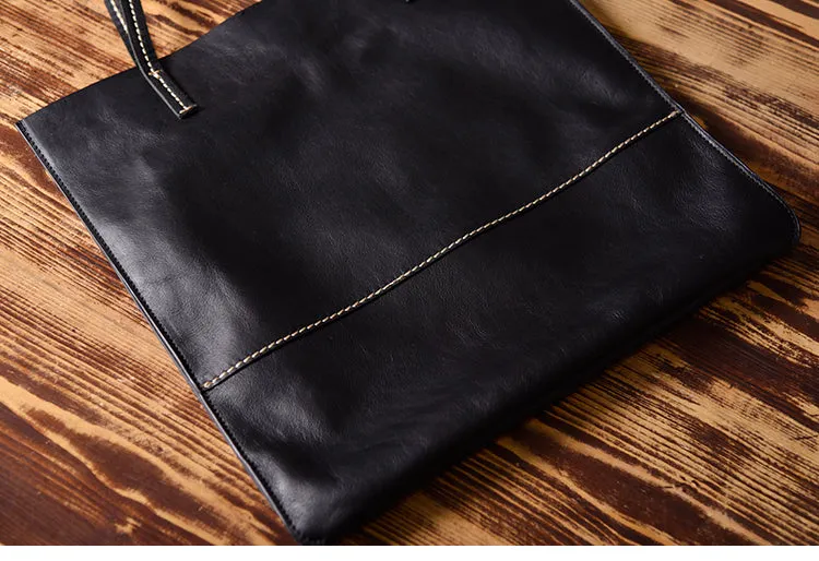 Handmade Women Leather Tote Bag Brown For Women