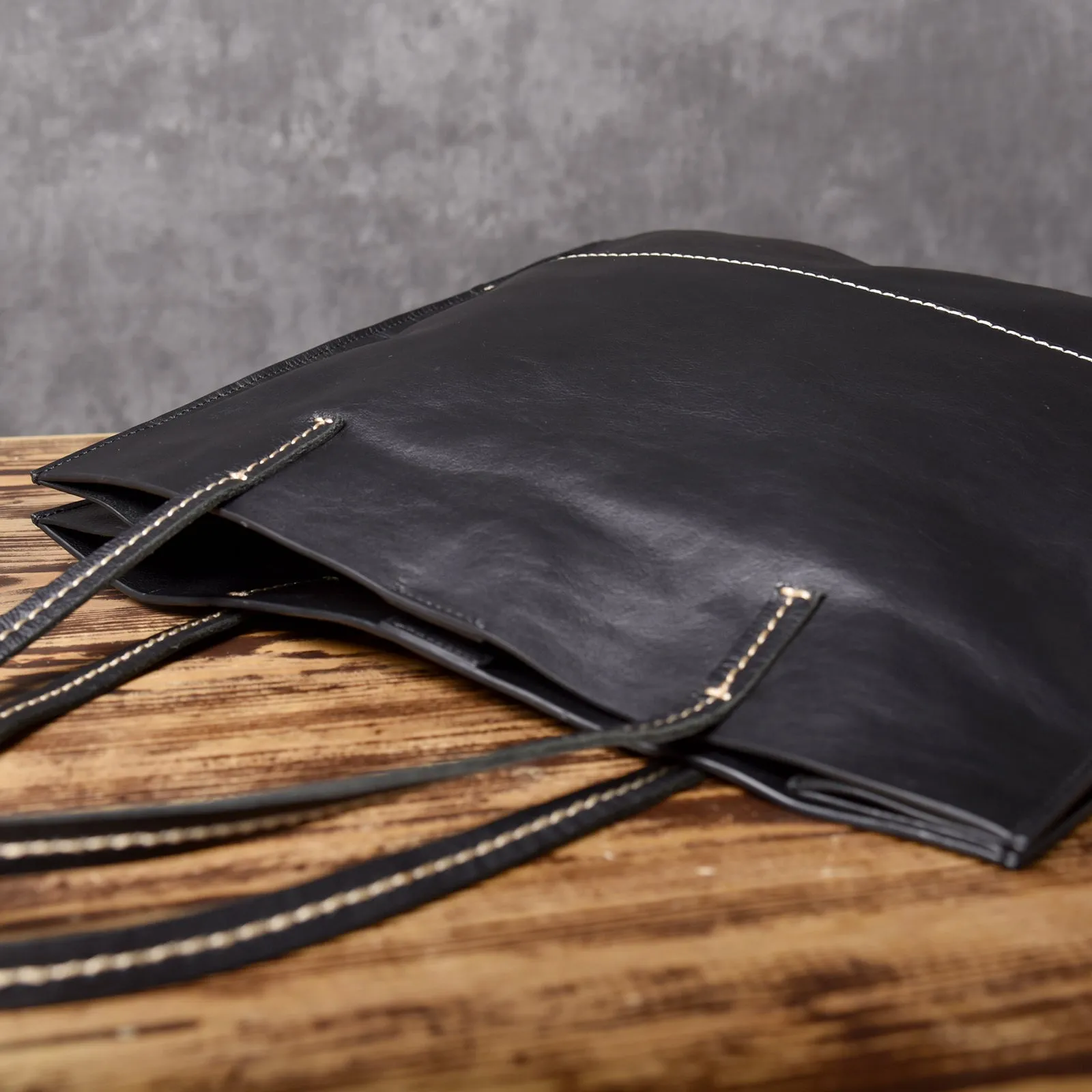 Handmade Women Leather Tote Bag Brown For Women