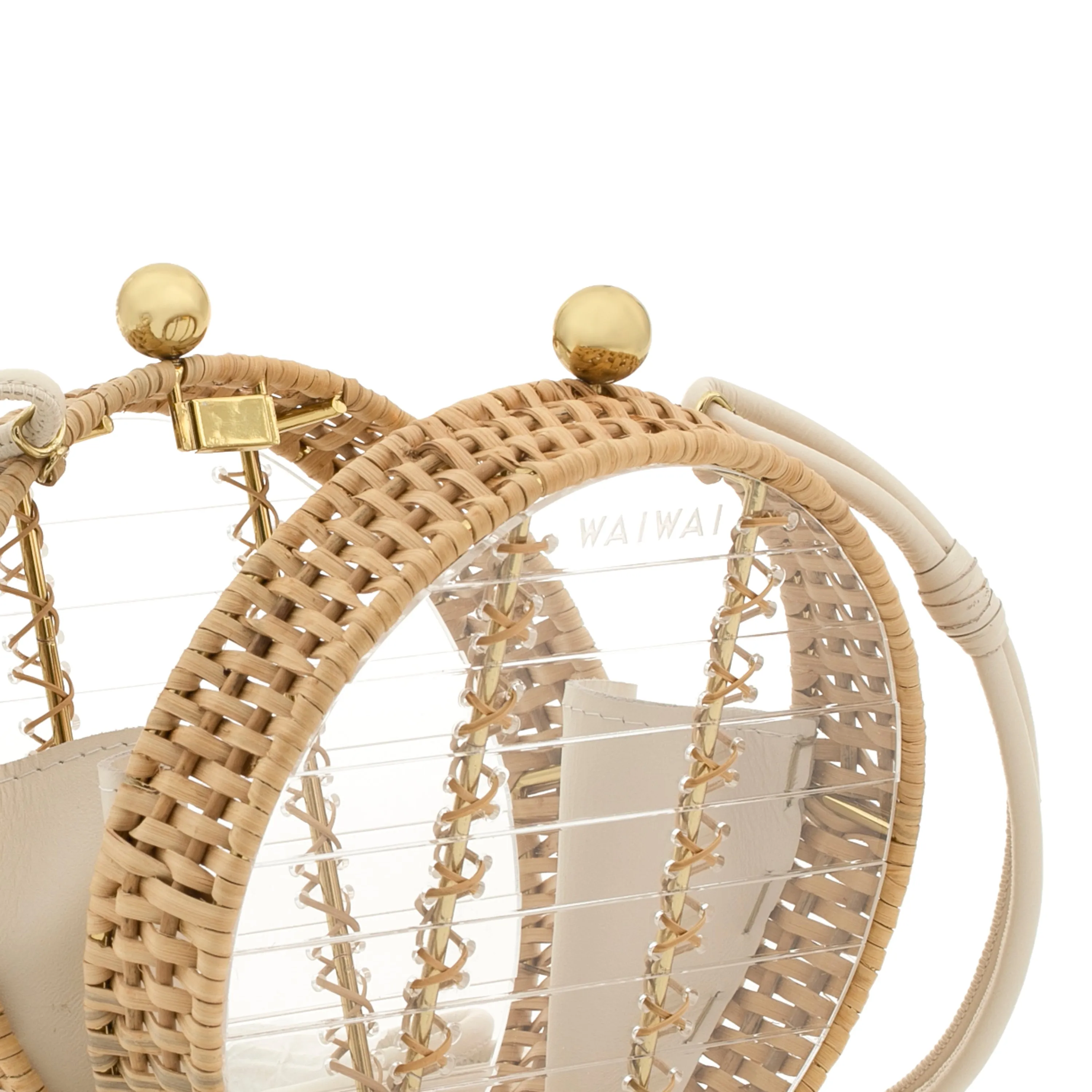 Jabuticaba Gold Bag Crystal