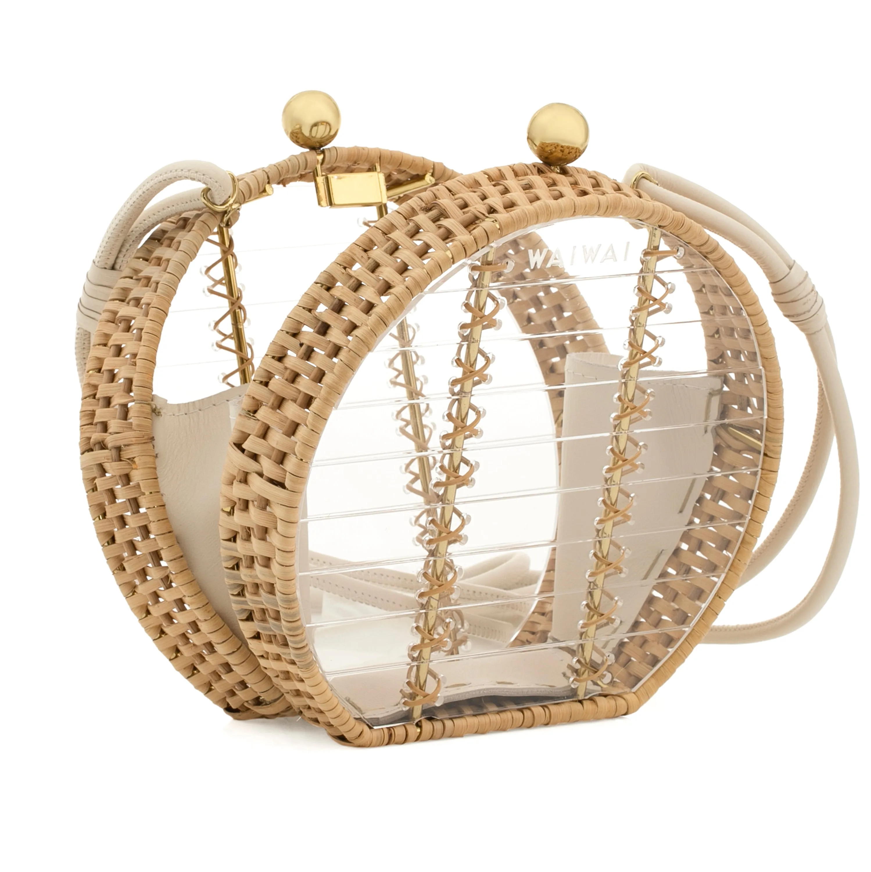 Jabuticaba Gold Bag Crystal