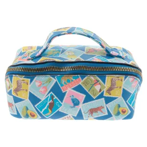 Karma - Cosmetic Zipper Bag, Stamps