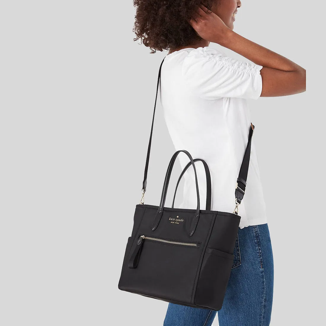 Kate Spade Chelsea Medium Satchel Black KC526