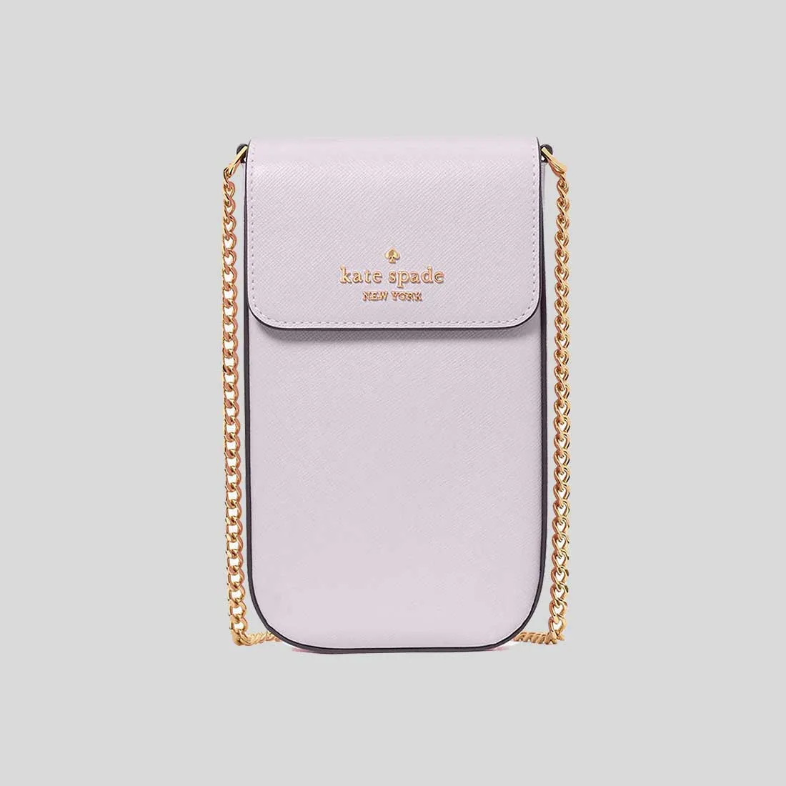 KATE SPADE Madison Phone Crossbody Bag Pale Amethyst KK152