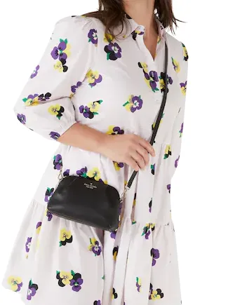 Kate Spade New York Dumpling Pebbled Leather Convertible Crossbody