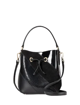 Kate Spade New York Eva Mixed Material Small Bucket