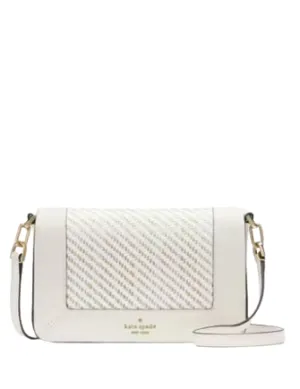 Kate Spade New York Lena Straw Mini Crossbody