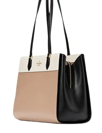 Kate Spade New York Madison Colorblock Saffiano Leather East West Laptop Tote