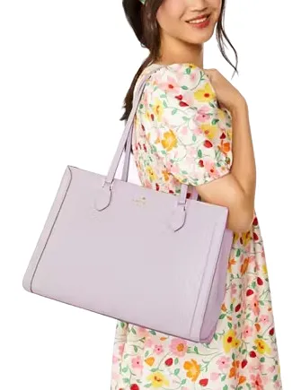 Kate Spade New York Madison Saffiano East West Leather Laptop Tote