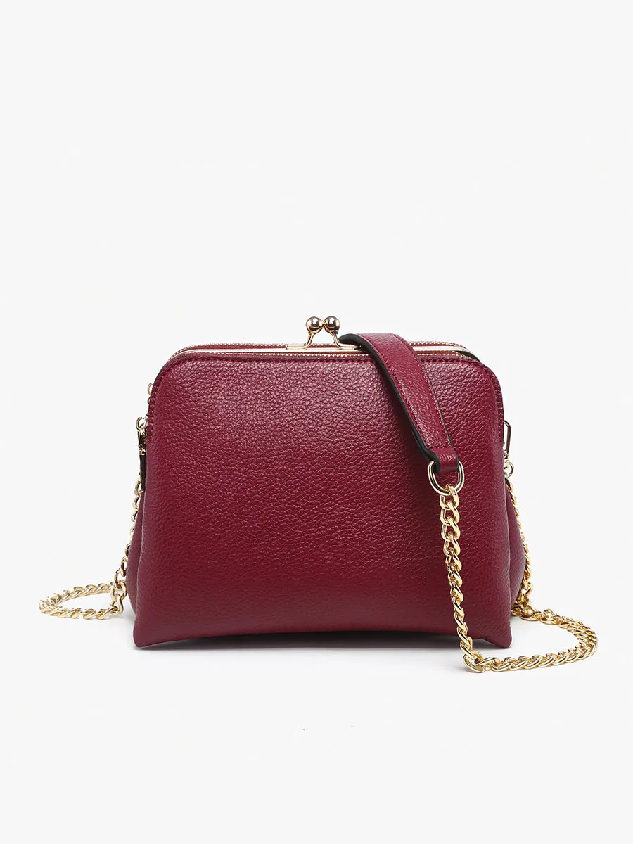 Kiva Vegan Snap Pouch Crossbody