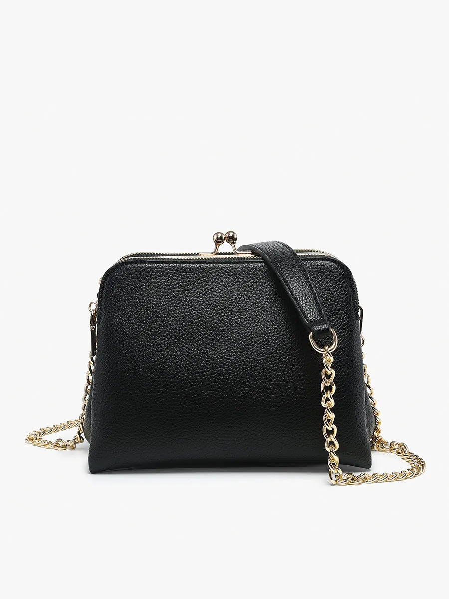 Kiva Vegan Snap Pouch Crossbody