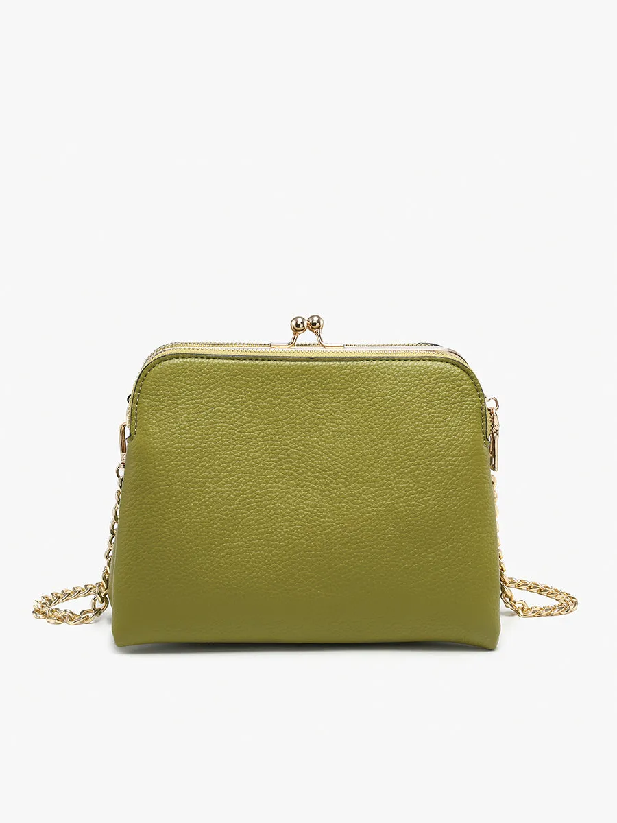 Kiva Vegan Snap Pouch Crossbody
