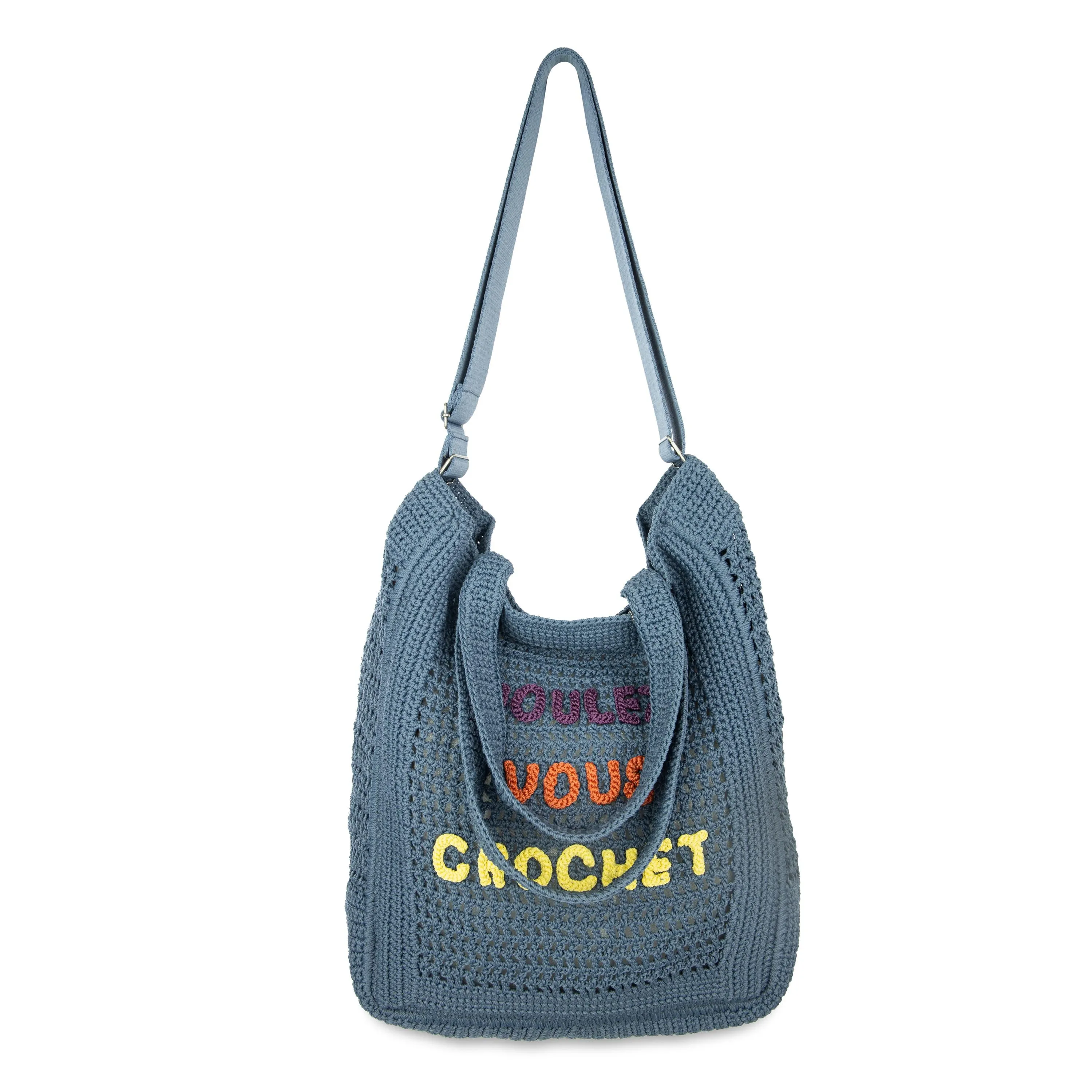 Lanie Market Tote - Hand Crochet - Maritime Voulez Vous