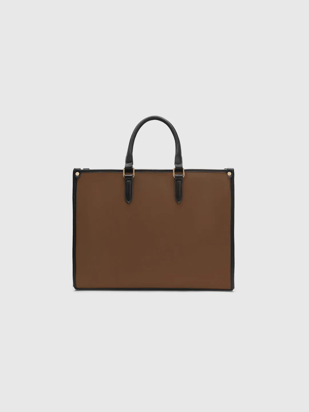 Lavie Signature Madisson Large Dark Tan Women's Box Tote