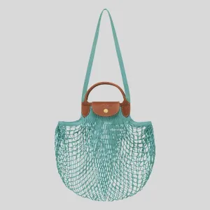 LONGCHAMP Le Pliage Filet L Mesh Bag Lagon 10121HVH