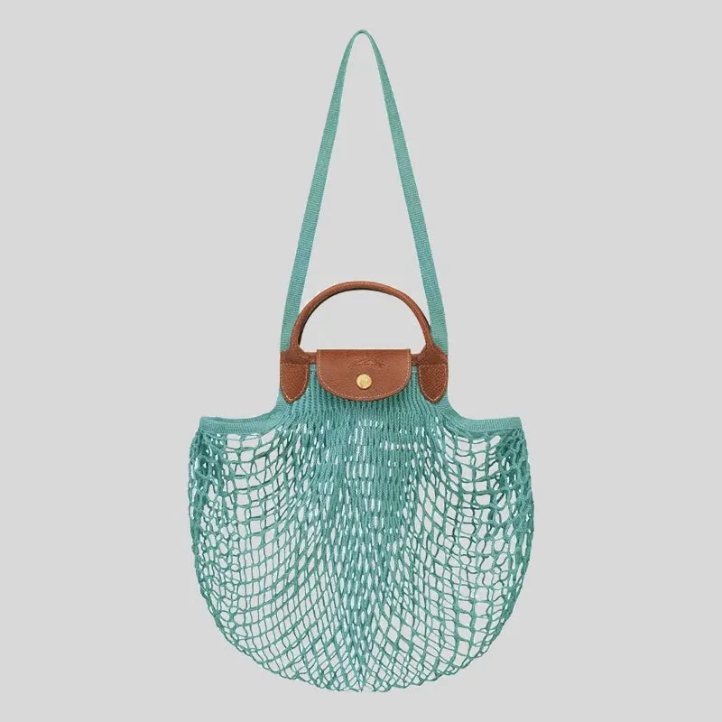 LONGCHAMP Le Pliage Filet L Mesh Bag Lagon 10121HVH