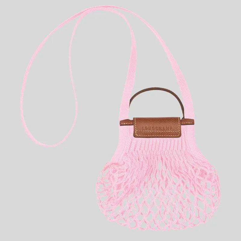 LONGCHAMP Le Pliage Filet XS Mesh Bag Pink 10139HVH