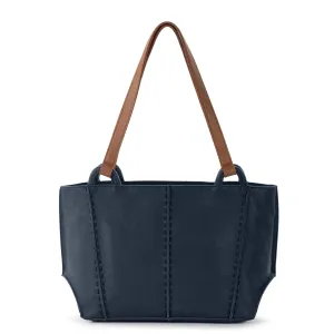 Los Feliz Satchel - Leather - Indigo