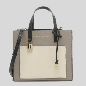 MARC JACOBS  Mini Grind Satchel Tote Bag M0016132 Loam Soil Multi