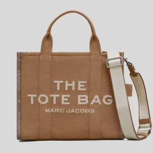 MARC JACOBS The Jacquard Medium Tote Bag Camel M0017027