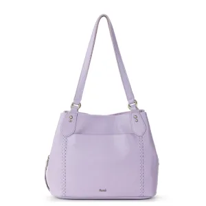 Melrose Satchel - Leather - Orchid