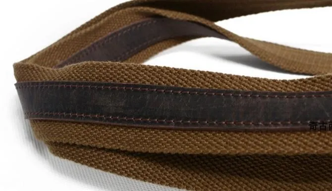 Mens Canvas Tote Purse Handbags Canvas Shoulder Bag for Men