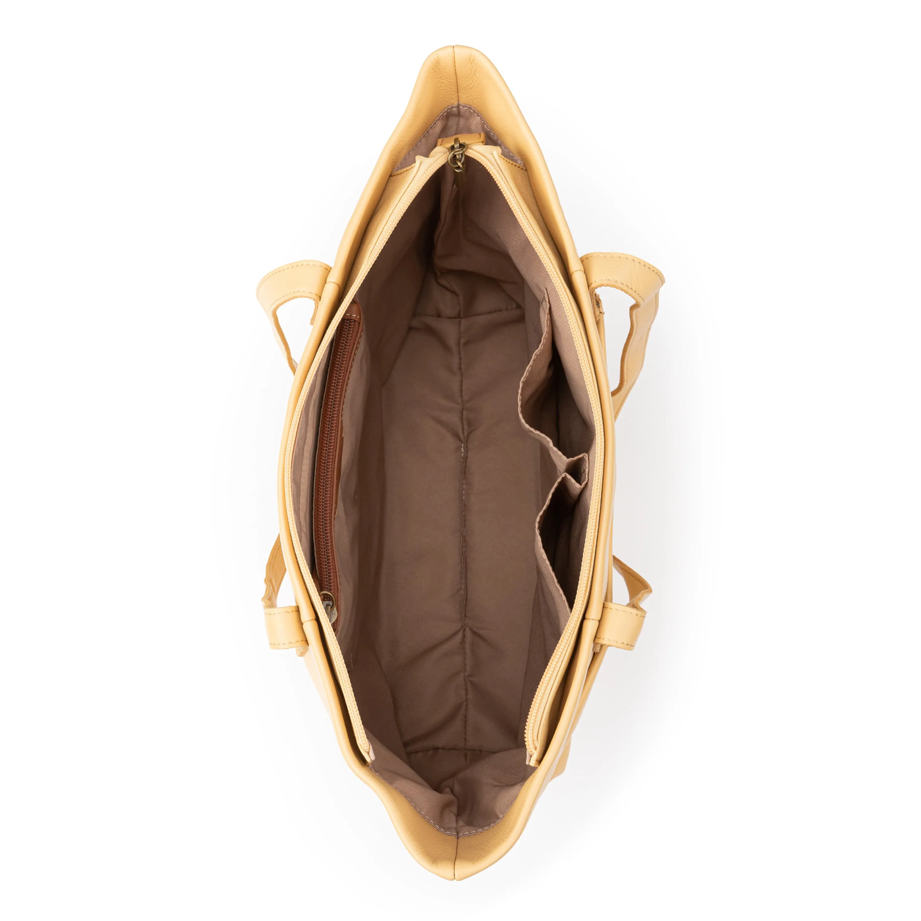 Metro Tote - Leather - Buttercup