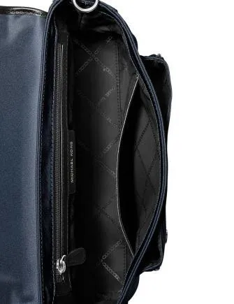 Michael Michael Kors Leila Flap Messenger Nylon Crossbody