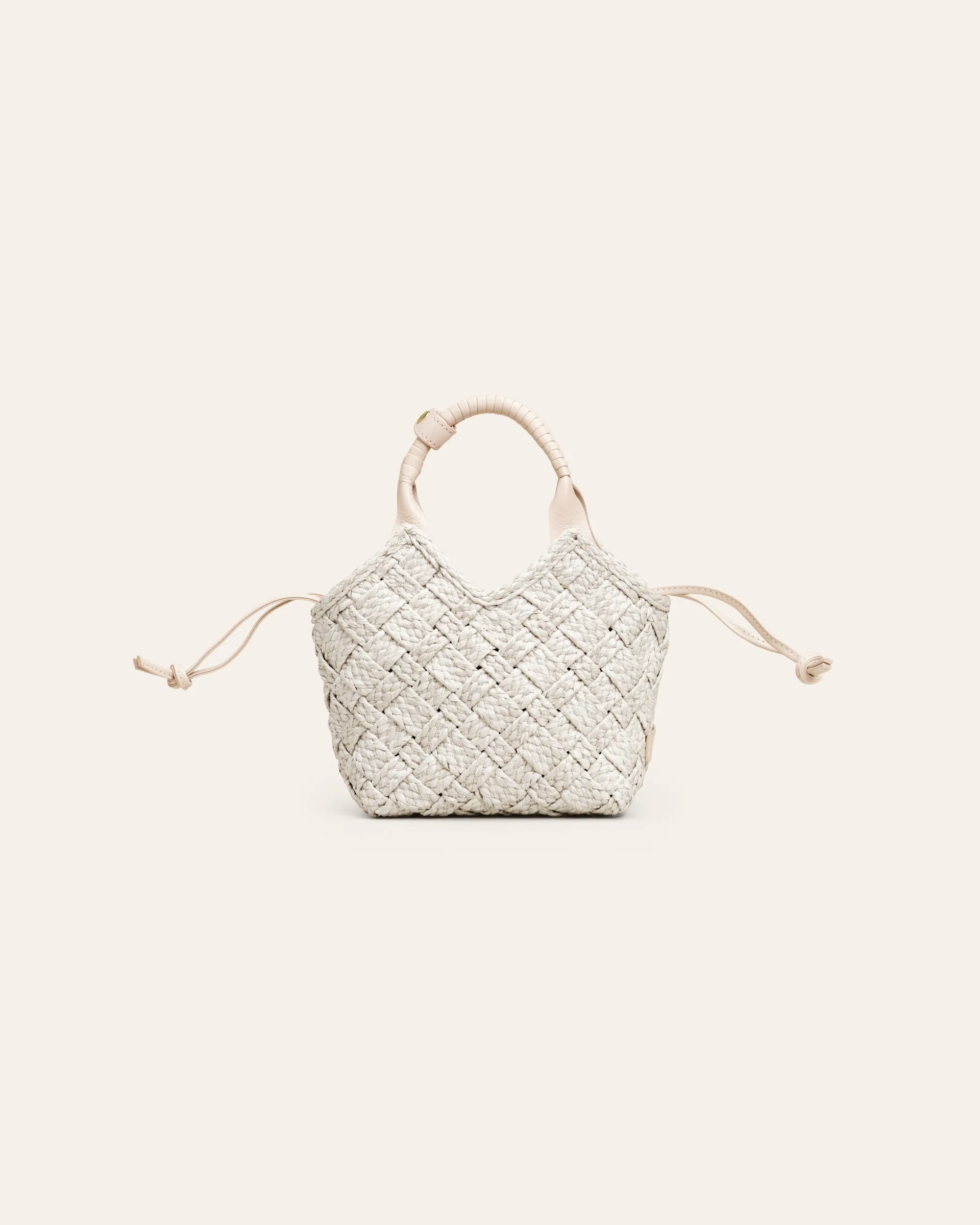 MISU MINI Vanilla Raffia Crossbody bag